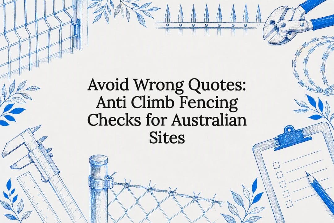 Avoid Wrong Quotes: Anti Climb Fencing Checks for Australian Sites