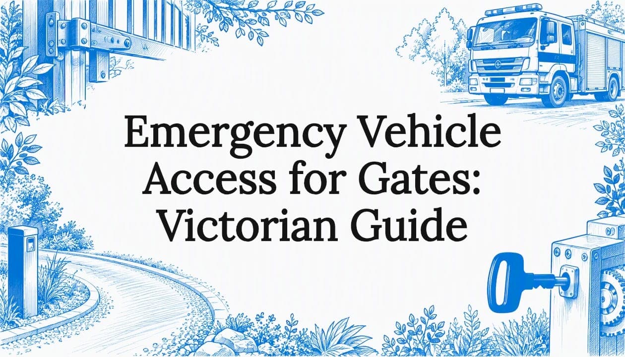 Emergency Vehicle Access for Gates: Victorian Guide