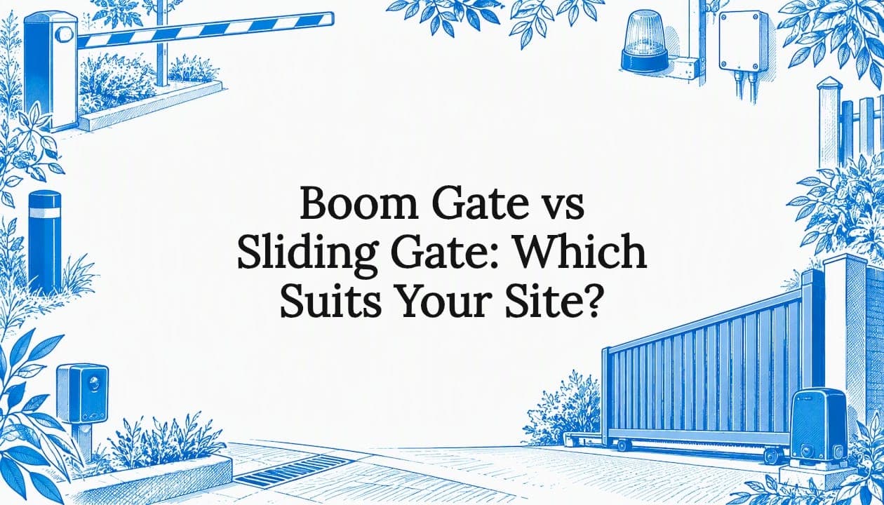 Boom Gate vs Sliding Gate: Which Suits Your Site?