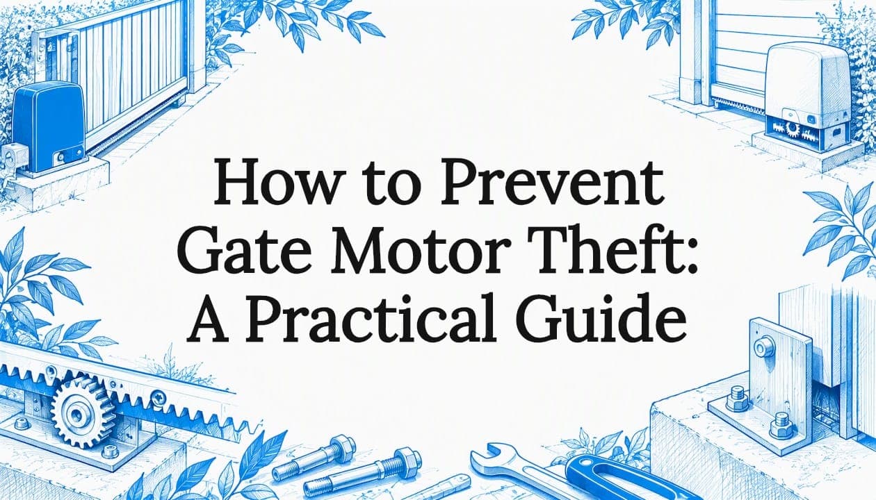 How to Prevent Gate Motor Theft: A Practical Guide